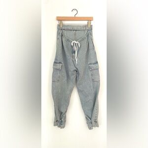 Light Blue Cargo Pants jeans denim